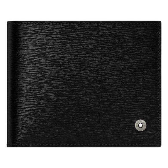 UNUSED NEW Montblanc Men's leather bi-fold wallet